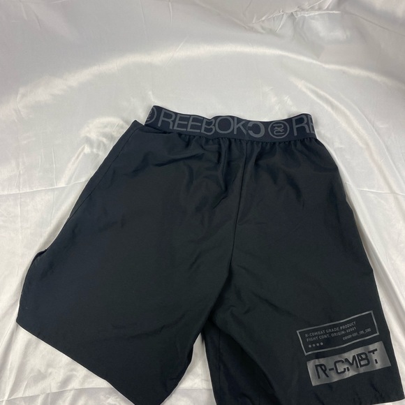 Reebok Combat Woven Boxing Shorts In Black Small - Picture 10 of 16